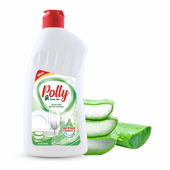 Засіб для миття посуду Polly Aloe vera, 500мл